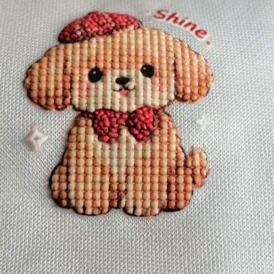 刺绣纹理烫画